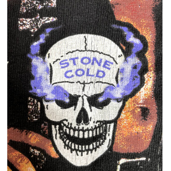 WWE Wrestlemania XIV 14 T-Shirt Shawn Michaels Stone Cold Steve Austin Large WWF - Picture 4 of 7